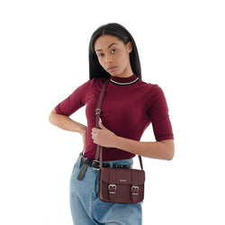 Small Satchel Burgundy