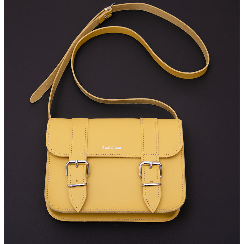 Mustard satchel shop